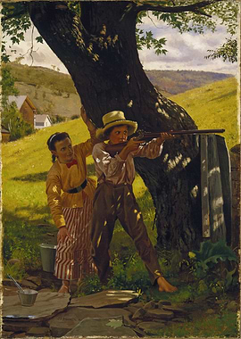 The Rifle Match by Winslow Homer