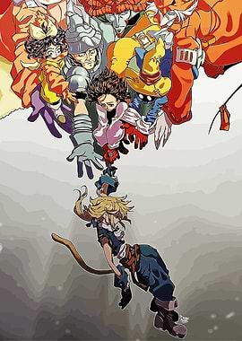 Final Fantasy IX Group Illustration