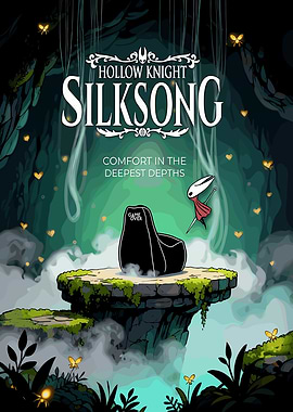 Hollow Knight: Silksong themed gaming chair