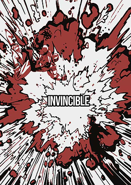 Invincible Comic Book Explosion