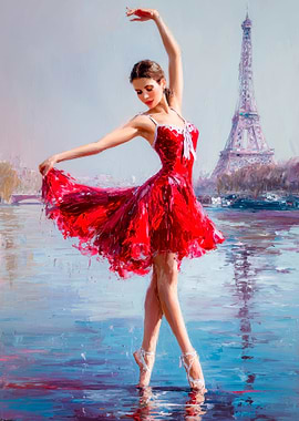 Ballerina in Paris