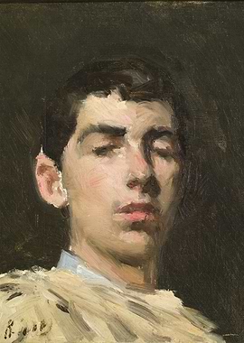 Portrait of a Young Man Painting