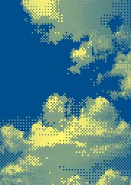Pixel Clouds at Dusk