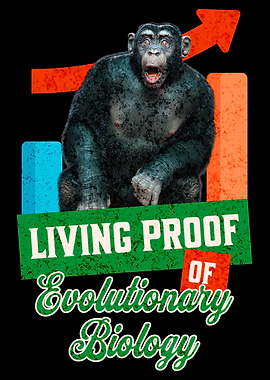 Living Proof of Evolutionary Biology Graphic