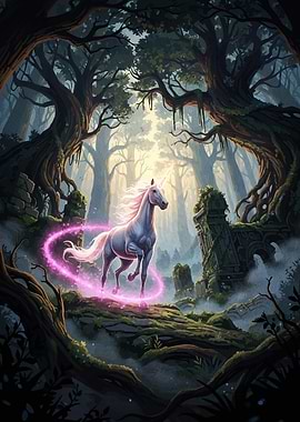 Unicorn Enchanted Forest Magic