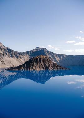 Crater Lake Reflection