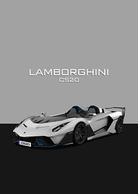 Lamborghini CS20 sports car