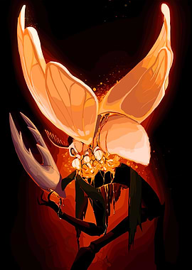 Hollow Knight Radiance Fan Art