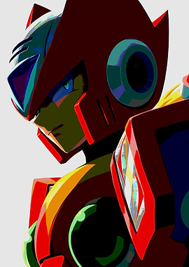 Mega Man Zero character portrait