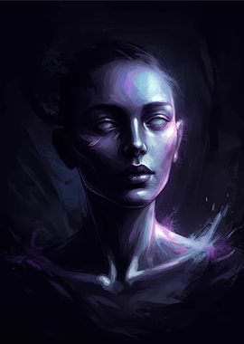 Ethereal Woman Portrait