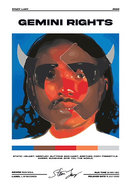 Stacy Lacy - Gemini Rights Album Art