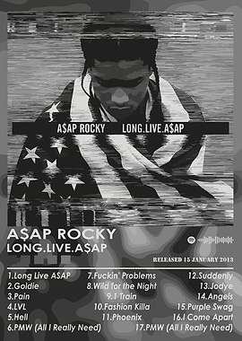 A$AP Rocky - Long.Live.A$AP Album Cover