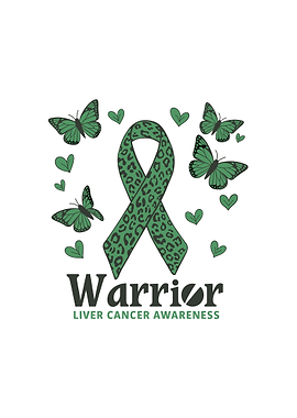 Liver Cancer Awareness Warrior Design