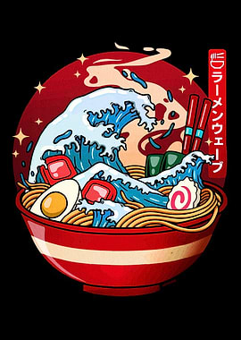 Ramen Wave Art