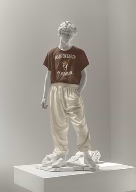 Made on Earth by Humans — Classical Statement Art