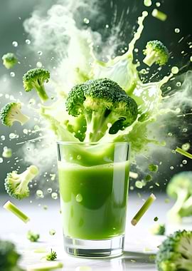 Broccoli Juice Splash