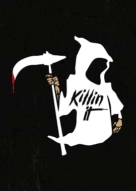 Grim Reaper 'Killin It' Halloween