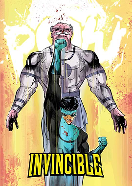 Invincible Comic Book Cover Art