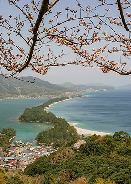 Amanohashidate Sandbar, Japan