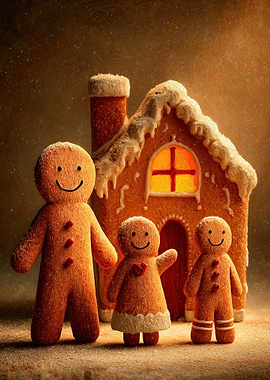 Gingerbread Family