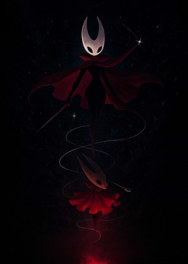 Silksong Hornet from Hollow Knight fan art