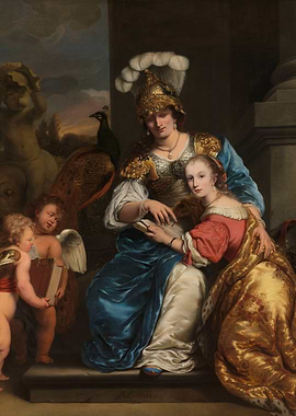 Allegory of Wisdom and Innocence Painting