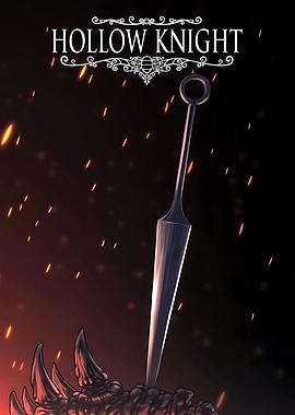 Hollow Knight Nail Art