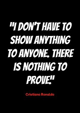 cristiano ronaldo quote on black background