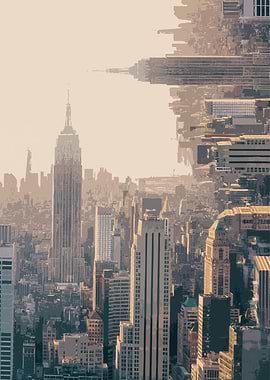 New York City Skyline Illustration