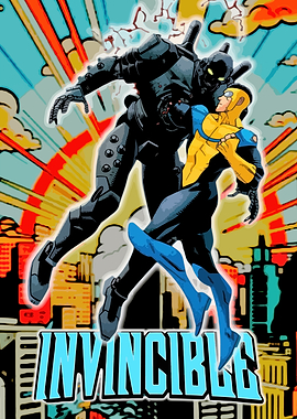 Invincible Comic Book Cover Art