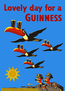 Lovely day for a Guinness poster