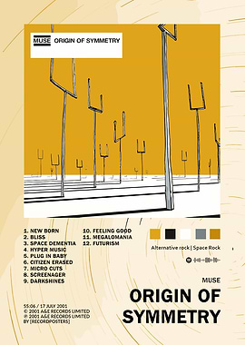 Muse - Origin of Symmetry Album Cover