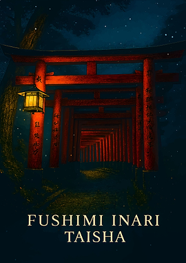 Fushimi Inari Taisha at Night