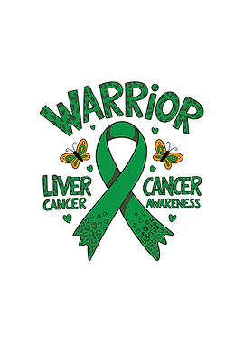 Liver Cancer Awareness Warrior Design