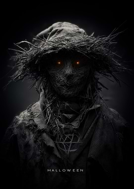 Creepy Halloween Scarecrow