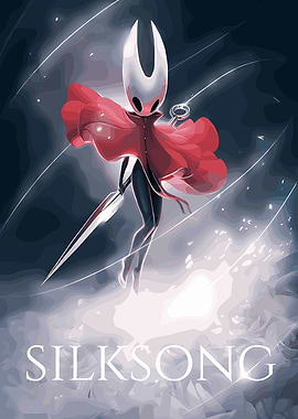 Silksong Hornet character art
