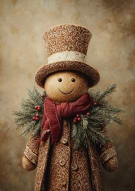 Festive Gingerbread Man