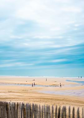 Seaside Horizon – Fine Art Beach Photography Poster