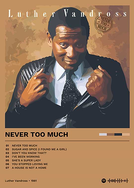 Luther Vandross - Never Too Much Album