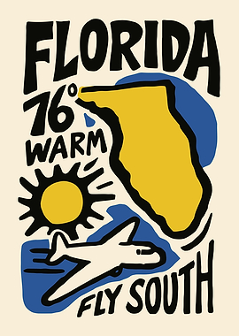 Florida Travel Poster