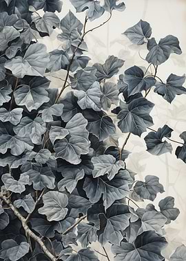 Ivy Leaves Painting