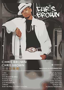 Chris Brown Album Cover Art