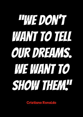 inspirational quote by cristiano ronaldo