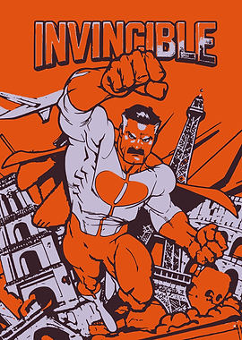 Invincible Comic Book Cover Art