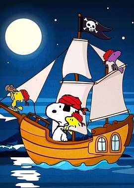 Snoopy and Friends Pirate Adventure