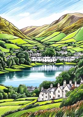 Lake District Village