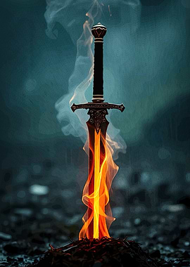 Flaming Sword