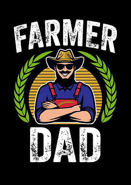 Farmer Dad Graphic