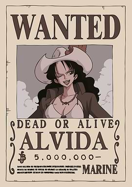 Alvida Wanted