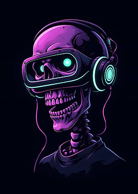 Skeleton Gamer VR